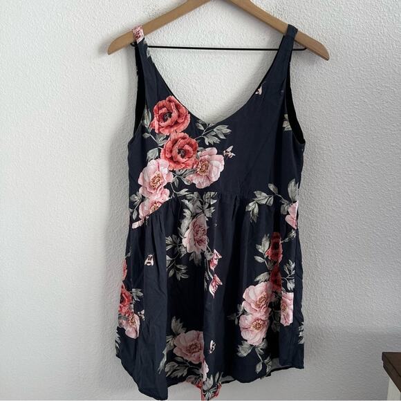 Malai Floral Boho Swim Cover Dress Summer Dress Small - Picture 1 of 11
